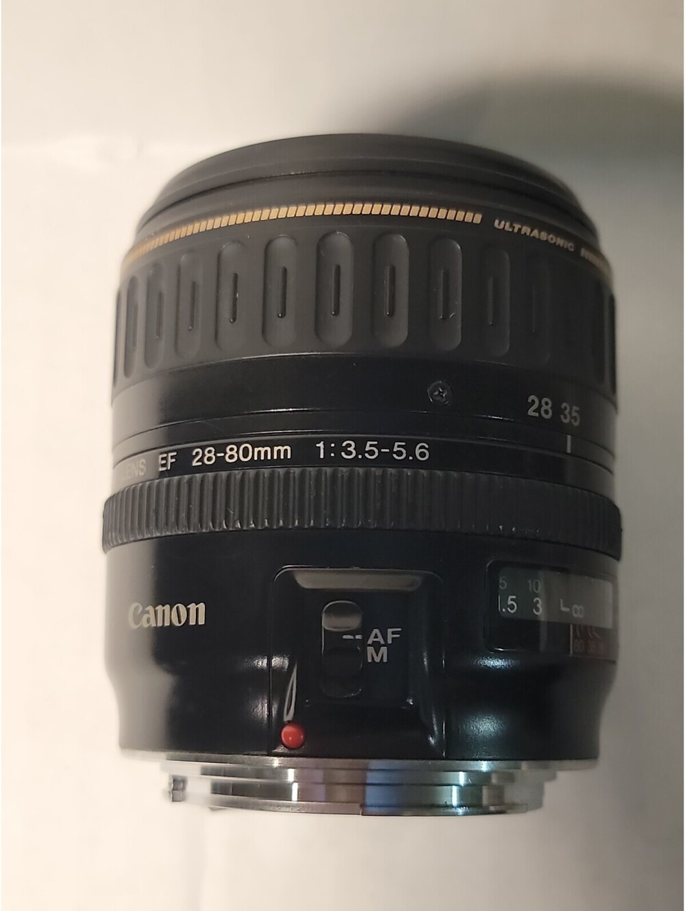 Canon EF 28-80mm f/3.5-5.6 Zoom Lens for Canon EF Mount AF/MF 58mm